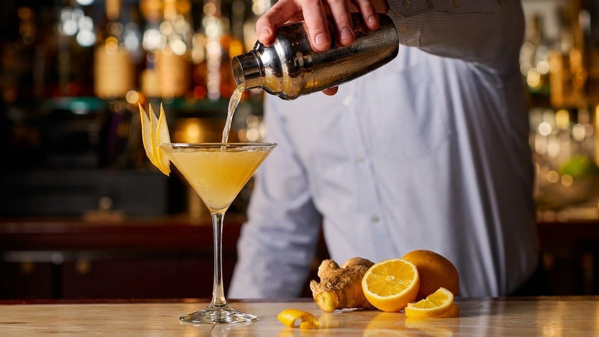 Drinks, small plates, and full entrées